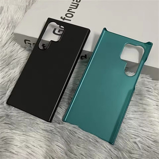 [JLK] Ốp PC cứng không khung mỏng cho Samsung S26 S25 S24 S23 S22 S21 S20 Ultra Plus Matte Solid Color Fundas