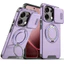 Dành Cho Oppo A6C A6S 5G A6Pro A6 Pro A6X A6T 2025 Vỏ Điện Thoại Giáp Nhẫn Đứng Vỏ Bảo Vệ Ống Kính Từ Tính OppoA6Pro OppoA5Pro A5 A5X A5i A3X A3Pro Ốp Lưng Chống Sốc