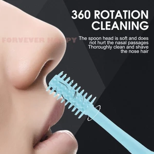 Tông Đơ Cắt Tóc Mũi Hai Mặt Xoay 360 Đầu Mềm Hướng Dẫn Sử Dụng Dụng Cụ Chải Lông Cho Nam Nữ