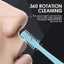 Tông Đơ Cắt Tóc Mũi Hai Mặt Xoay 360 Đầu Mềm Hướng Dẫn Sử Dụng Dụng Cụ Chải Lông Cho Nam Nữ