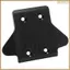 Bộ bảo vệ vỏ giáp khung gầm trước và sau bằng kim loại cho các bộ phận nâng cấp xe RC 1 / 8 KRATON 6S, màu đen