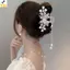 < YEI > Kẹp tóc nữ duyên dáng với hình bướm đính cườm & sel dài cho các dự án mới