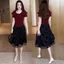 Trang phục mùa hè hàng đầu thời trang dành cho nữ Áo thun ngắn tay giảm béo thông thường mới dành cho nữ
