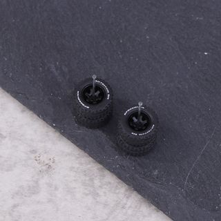 ASDFGER 1 Bộ Trung Tâm Bánh Xe Sửa Đổi, Nhựa 1 / 64 Xe Điều Khiển Từ Xa Lốp Sửa Đổi, Đường Kính Chất Lượng Cao 14 * 5.5 Mm Diecast Hợp Kim Xe Hub