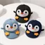 Mũ bóng chày sơ sinh PYCOU Penguin, Mũ cao bồi trẻ em Denim có thể điều chỉnh, Mũ chống nắng nhẹ hoạt hình dễ thương cho bé 6-20 tháng