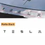 1 Chiếc 3D ABS Logo Tesla Biểu Tượng Chữ Cái Thân Xe Huy Hiệu Phía Sau Nhãn Chữ Mạ Điện Cho MODEL 3 MODEL S X Sửa Đổi Phụ Kiện