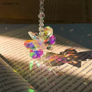 Thời Trang Nhiều Màu Sắc Pha Lê Suncatcher Lăng Kính Trang Trí Cầu Vồng Máy Làm Cửa Sổ Treo Trang Trí Nhà Quà Tặng Trang Trí Giáng Sinh [VN]
