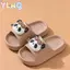 Hoạt Hình Dễ Thương Gấu Trúc Cừu Dép Trẻ Em Đế Mềm Chống Trơn Trượt Trong Nhà Phòng Tắm Nhà Hàng Ngày Mặc Giày