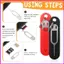 Loại Bỏ Thẻ Di Động Loại Bỏ Thẻ Dụng Cụ Mở Khay Thẻ Eject Pin Sáng Tạo Khay Thẻ Mở Dụng Cụ Có Móc Khóa Charm lyuvn