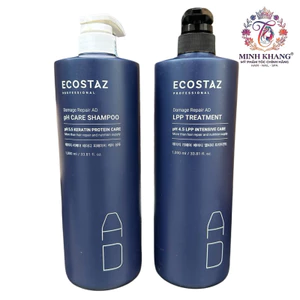 Dầu gội xả Ecostaz nuôi dưỡng và phục hồi tóc Keratin Protein Care 1000mlx2 [ MK ] NEW 2026