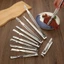 Kẹp gắp đá, gắp thịt nướng inox dày dặn bền đẹp nhiều cỡ 20cm,25cm,30cm,40cm - FE123