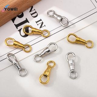 Móc chìa khóa kẹp tôm hùm bằng thép không gỉ hạng nặng YOWEI cho túi an toàn đính kèm VN