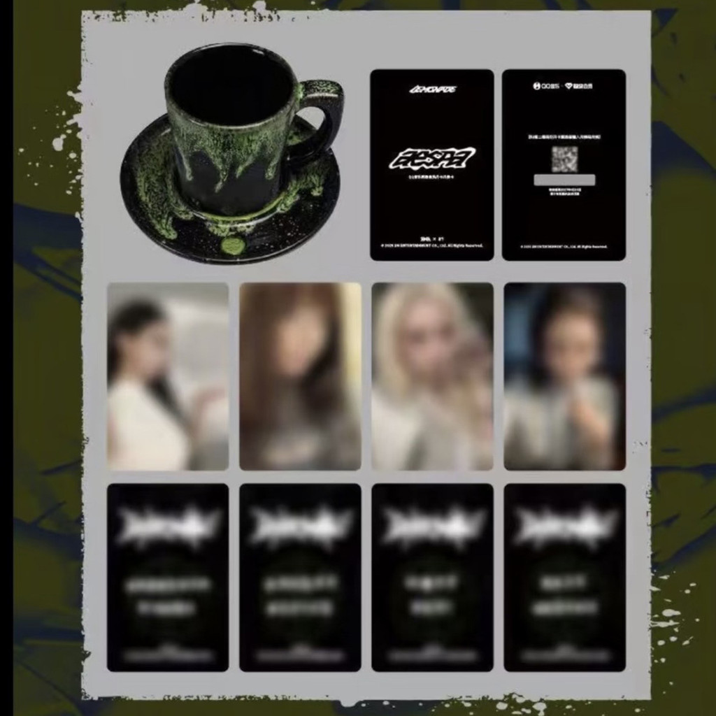 HT3 4 Cái / bộ Thẻ AESPA LOMO Album Phòng Thu Thứ Hai LEMONADE Bưu Thiếp Bộ Sưu Tập KPOP Ngôi Sao Ngoại Vi TH3