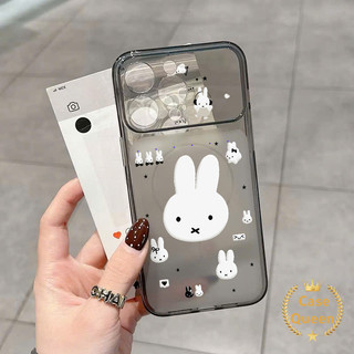 Cho iPhone 17 15 16 13 11 14 12 Pro Max 14 Plus 17 Air Hoạt Hình Dễ Thương Thỏ Corning Case