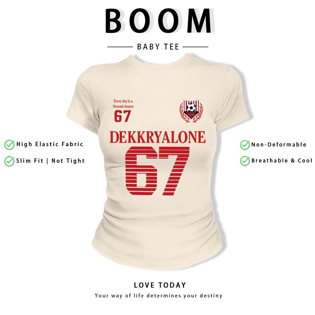 BOOM🔥 Áo Baby Tee Nữ Cotton Ôm Body-Áo Thun Ngắn Tay Y2K In Hình Phong Cách Mới Mùa Hè, Ôm Cổ Tròn Hàng Đầu phong cá #15