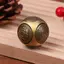 Luckyew Sáu Mặt Bốn Phước Lành Lu Tiền Fidget Spinner Đồng Thau Giảm Căng Thẳng Khối Giải Nén Bóng Fidget Đồ Chơi Thủ Công TQ