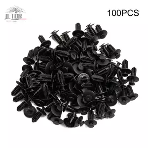 Kẹp Xe Hơi Thiết Thực Phụ Kiện Xe Tải 8 Mm Dia Đẩy 100x Fastener