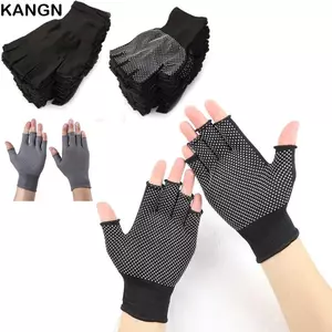 Găng tay lái KANGN, Găng tay chống trượt thoáng khí co giãn, Găng tay thể thao chống nắng mỏng / Đi xe đạp / Câu cá Găng tay làm việc mùa xuân hè