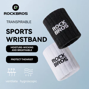 ROCKBROS Dây Đeo Tay Thể Thao Thoáng Khí Hút Mồ Hôi Hỗ Trợ Cổ Tay Cho Bóng Rổ Tennis Cầu Lông Tập Gym Tập Luyện Dành Cho Nam Nữ