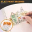 GCDHome 50 Chiếc Tranh Bàn Chải Cho Tranh Thủ Công Nghệ Thuật Và Thủ Công Cho Nghệ Thuật Đa Năng Móc Dòng Thiết Bị Tranh HOT