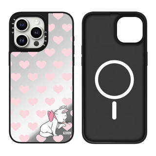 Ốp điện thoại cứng gương hình trái tim tình yêu từ tính cho iPhone 17 Pro Max 17 Air 16 Plus 15 14 13 12 11 Vỏ chống sốc