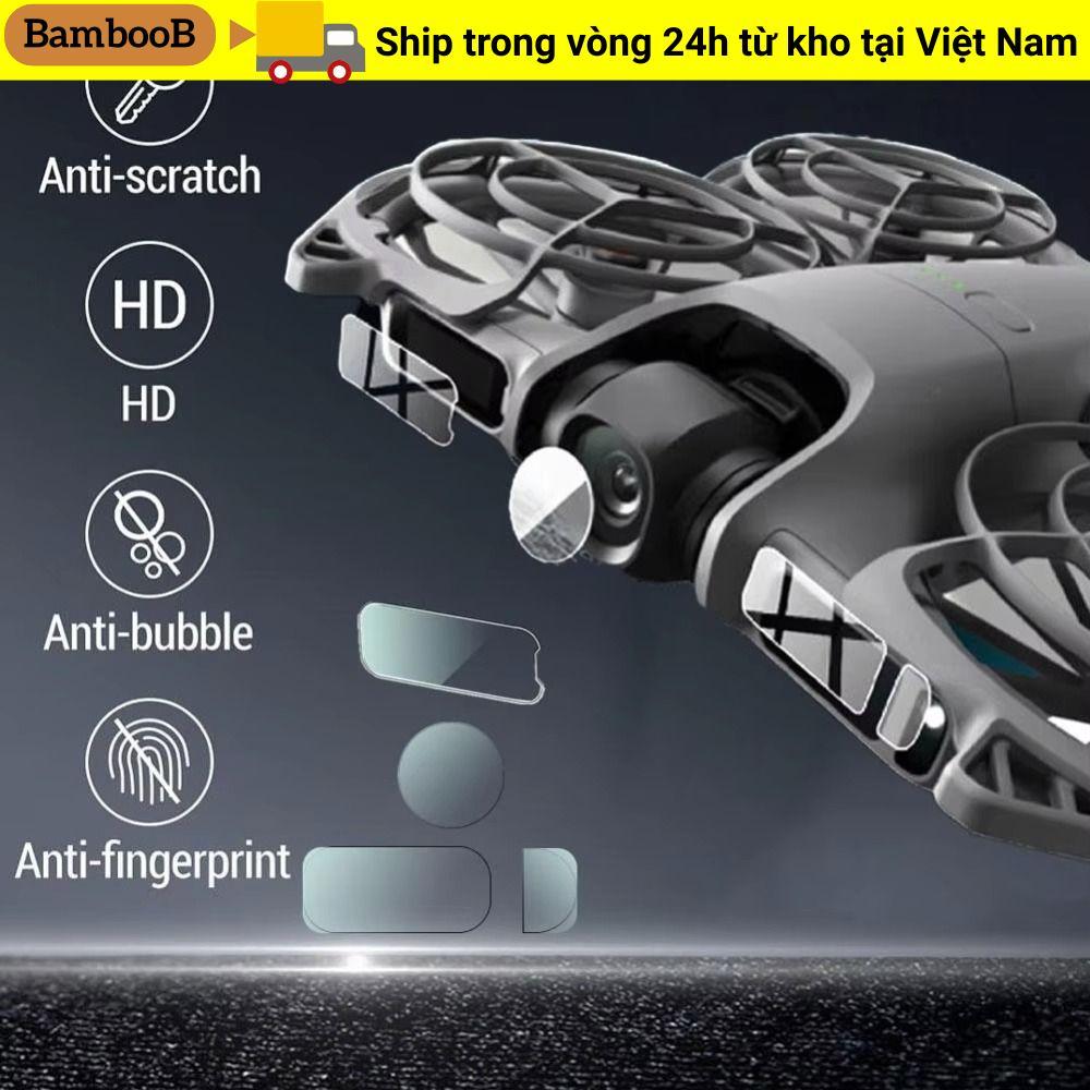 Phim cảm biến BAMBOOB, Phim cường lực bảo vệ ống kính, Tấm bảo vệ màn hình không bong bóng HD chống trầy xước cho phụ kiện máy bay không người lái DJI Neo 2