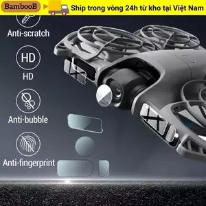 Phim cảm biến BAMBOOB, Phim cường lực bảo vệ ống kính, Tấm bảo vệ màn hình không bong bóng HD chống trầy xước cho phụ kiện máy bay không người lái DJI Neo 2