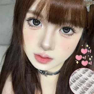 Lông mi giả tự nhiên C Curl 9-12mm Sợi mềm không thấm nước Nhẹ hàng ngày