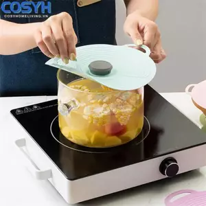 <cosyh>Food Storage Cover Dishwasher Safe High-Grade Silicone Material For Leftovers