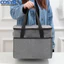 <cosyh>Insulated Lunch Bag Multiple Compartments Aluminum Foil Lining Utensil Organizer
