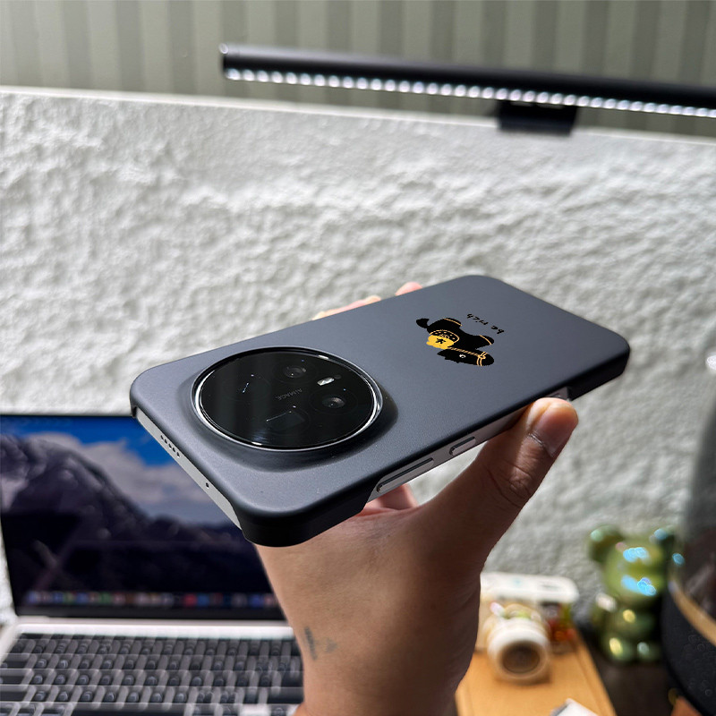 Dành Cho Honor Magic 8 Pro 7 Pro 6 5 Honor GT Pro Win RT 200 100 90 X60 Pro “Rich Horse ” Da Mỏng Cảm Giác Mờ Nửa Vỏ Điện Thoại PC Chống Sốc / 90 GT X60i Alpha Plan Ultra