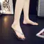 Flip-Flops Nữ Mùa Hè Pha Lê Trong Suốt Thời Trang Học Sinh Phiên Bản Hàn Quốc Bên Ngoài Mặc Khử Mùi Chống Trơn Trượt F