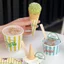 Gelato Kem Cốc Giấy Dùng Một Lần Bát Kem Món Tráng Miệng Kem Nón Giấy Bìa Sắc Nét Ống Giấy Cốc KEOW
