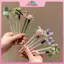 MYPANDA Thời Trang Hình Chữ U Kẹp Tóc Hoa Acrylic Tóc Sti Chopstis Kẹp Tóc Trung Quốc Mũ Đội Đầu Cưới Trang Sức Phụ Kiện Tóc.