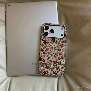 Ốp Điện Thoại Thích Hợp Cho iPhone Hoa Nâu iPhone17promax Ốp Điện Thoại iPhone16 _ 15p Phim 2 Trong 1 14 Hai Lớp 13 Niche Vỏ Bảo Vệ WPUC