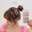 Kẹp tóc độc đáo màu kẹo với hợp kim bên gợn sóng rắn cho phong cách đường phố và đường băng mới