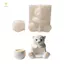 PPY Hình Khuôn Silicon Chịu Nhiệt Cho Xà Phòng Handmade Trang Trí Chậu Hoa Điêu Khắc Thạch Cao Và Nhựa Dính