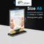 Menu Mica A4, A5, A6, Bảng QR Mèo, Thần Tài, Menu Để Bàn Mica Trong Suốt, QR Code Để Bàn Tối Ưu.
