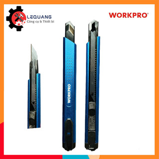 Dao rọc giấy thân nhôm sử dụng lưỡi dao kích thước 9mm Workpro - WP212012 WP212001