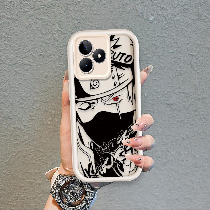 Áp dụng cho Redmi 13 12 POCO M6 4G Vỏ điện thoại mềm silicon hoạt hình TPU Naruto Kakashi Angel Eye Ốp lưng chống sốc
