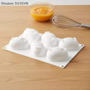 {AKIN} Khuôn làm bánh xoài 3D bằng silicon cấp thực phẩm để làm bánh tráng miệng nhà bếp DIY {a}