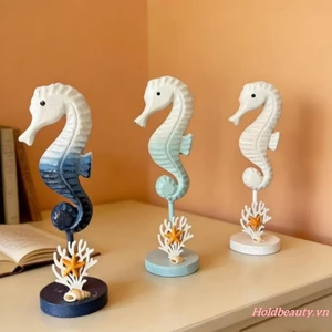 1 Hình Cá Ngựa Bằng Gỗ Trang Trí Trang Trí Bàn Làm Việc Sáng Tạo Cho Máy Tính Để Bàn Văn Phòng Tại Nhà Và Hơn Thế nữa