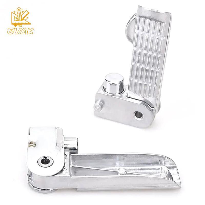 Alittlesetrtu 1 Cặp Hợp Kim Nhôm Ebike Bàn Đạp Bộ Chân Có Thể Gập Lại Để Chân Bàn Đạp Thay Thế VN