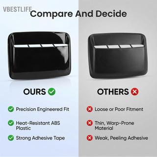 VBESTLIFE CHICIRIS Động Cơ Ô Tô Hood Cửa Thoát Khí Thông Hơi Bao Viền 40x28 cm Đa Năng Màu Đen Bóng Bonnet Lượng dành cho Xe Ô Tô