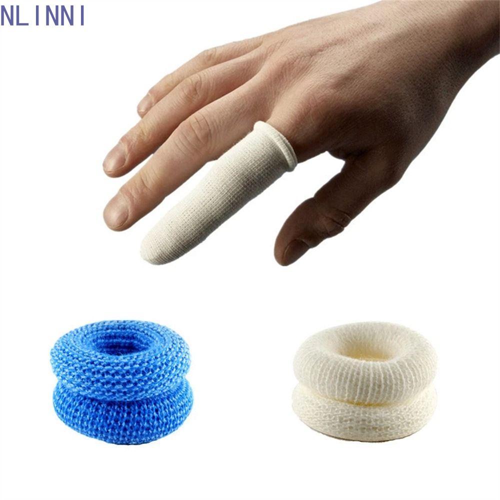 NLINNI Ngón Tay Cots Thể Thao Người Lớn Điều Dưỡng Băng An Toàn Thể Thao 15x600mm Màu Xanh Trắng Ngón Tay Hình Ống Băng