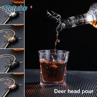 Dụng cụ rót rượu METUBE Phụ kiện nhà bếp Đầu hươu độc đáo Máy sục khí rượu
