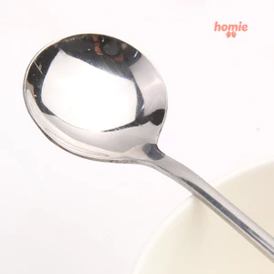 Muỗng cà phê tráng miệng kiểu Hàn Quốc, muỗng trộn trong nhà hàng, muỗng cán dài sáng tạo.
