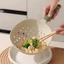 Mới Lớn Bếp Lọc Thìa Chống Dính Chịu Nhiệt Thực Phẩm Nhựa Skimmer Colander