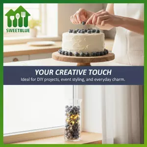 SWEET Quả việt quất giả tiện lợi 20 chiếc Thực tế cho quán cà phê Nội thất và Phòng trưng bày Dấu ấn n