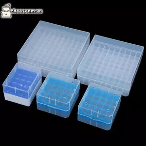 Cheenm Nhựa Kiểm Tra Ống Đựng Ly Tâm Ống Ra Hộp Có Nắp Ống Ly Tâm Hỗ Trợ Vật Dụng Phòng Thí Nghiệm VN